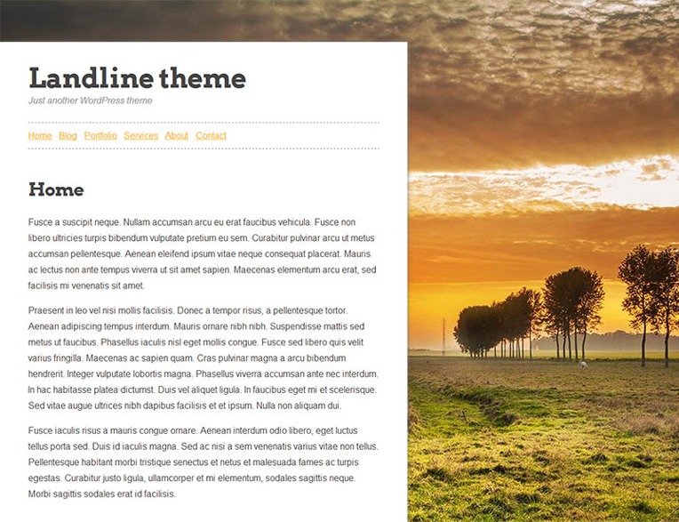 The Most Beautiful & FREE WordPress Themes September 2014